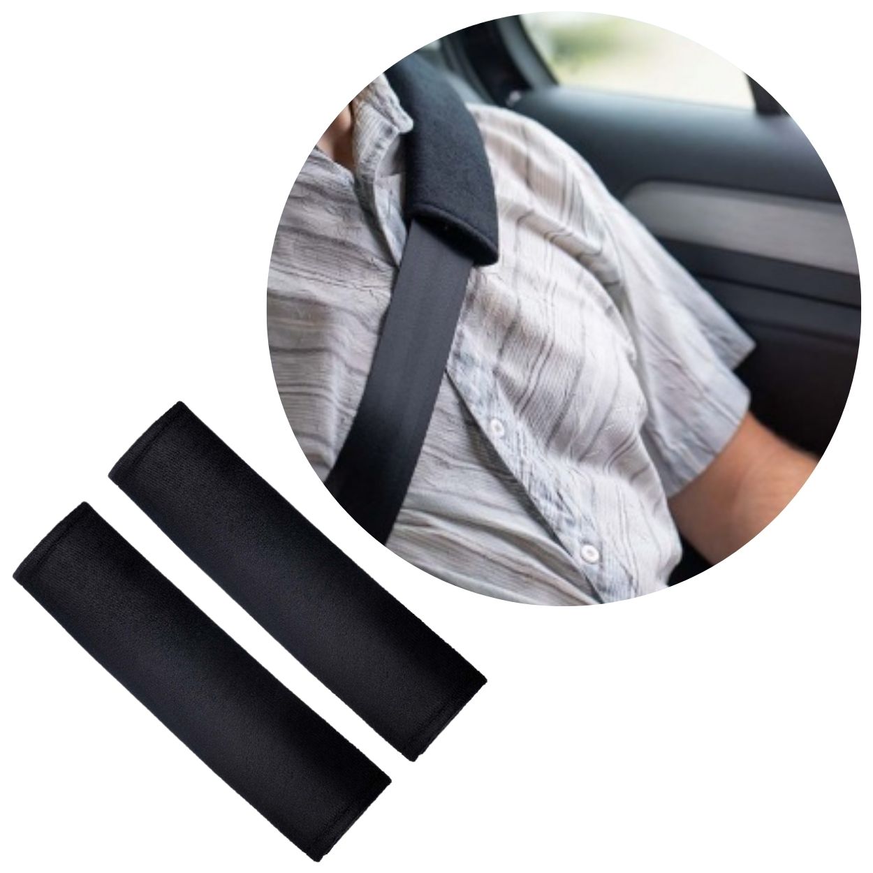 Tassen & portemonnees Bagage & Reizen Bagageriemen Personalized seatbelt cover/ bag strap cover 